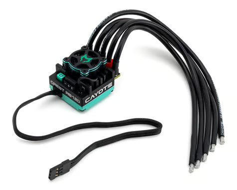 Cayote Crest RS120 1/10 Stock 120A Sensored Brushless Competition ESC - CYEA11002