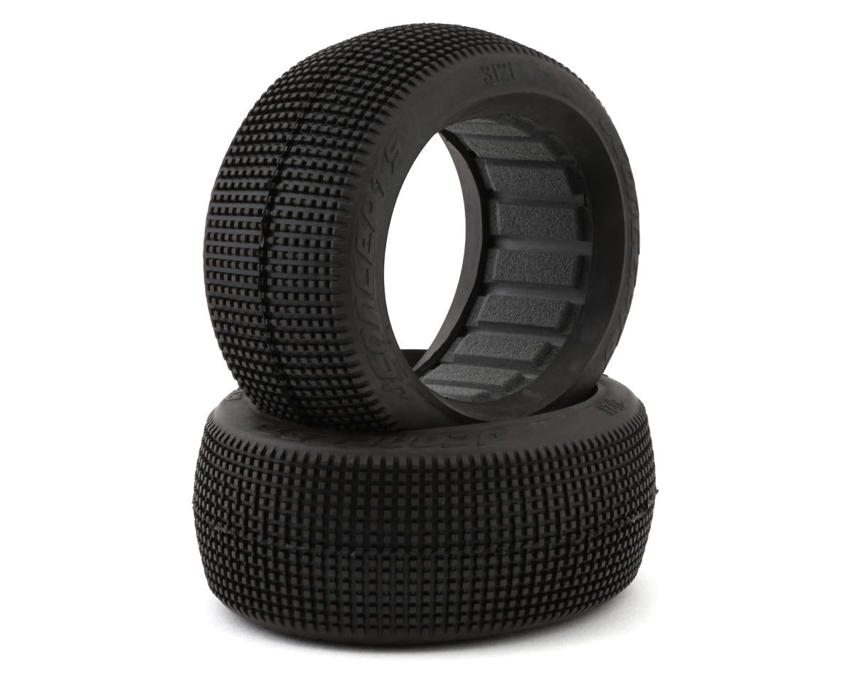 JConcepts Reflex 1/8 Buggy Tires (2) (Green) (Soft) - JCO3121-02
