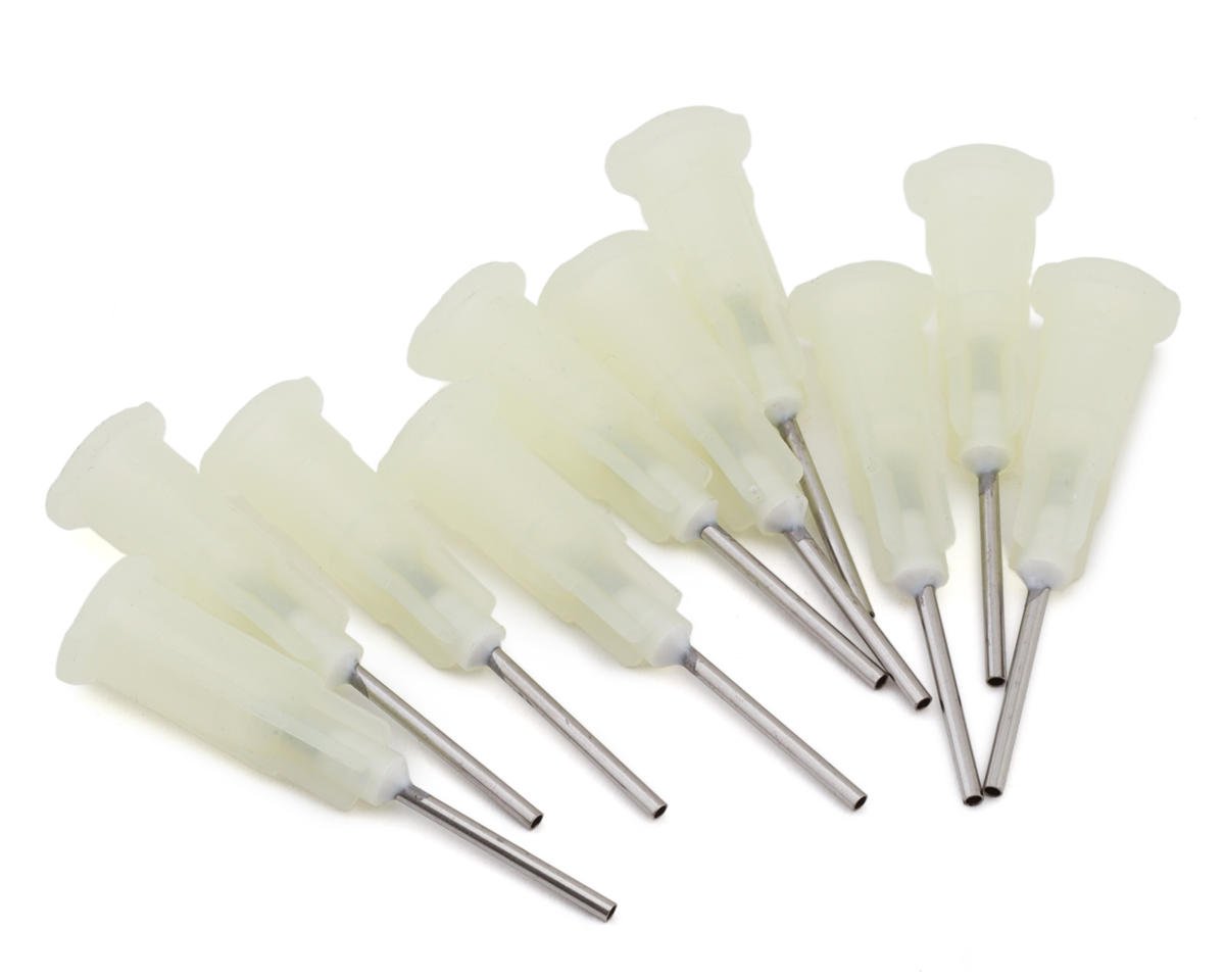 ProTek RC Precision Stainless Steel Glue Tips (0.8mm) (10) - PTK-1576