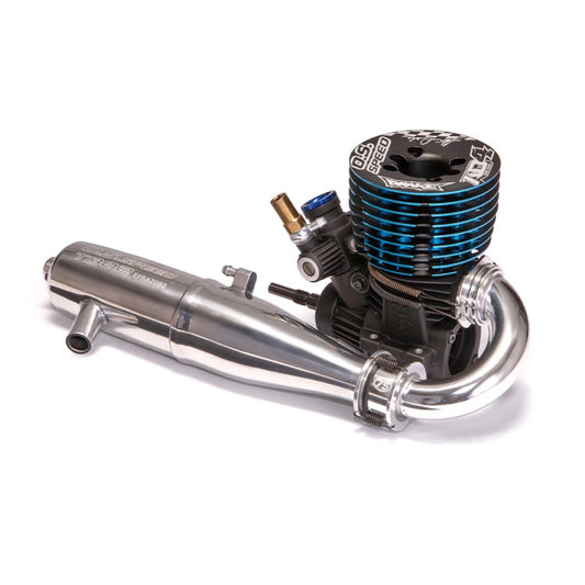 O.S. Speed Adam Drake 4 (AD4) Engine/75mm Header/TB02-2090SC Pipe Combo Set(Drake In Service Done) - OS-1FH01D