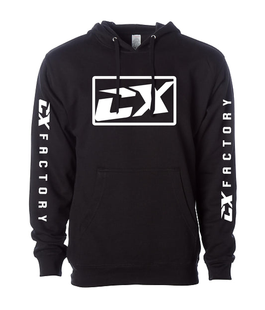 CX Factory Hoodie CX Slant Logo w/ Sleeve Logos