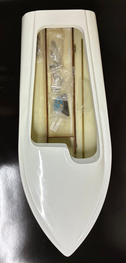 36” RC Flat Bottom Boat Hull & Hardware