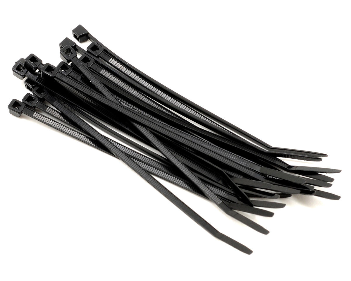 Kyosho Small Zip Tie (Black) (18 Pack)
