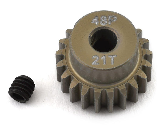ProTek RC 48P Lightweight Hard Anodized Aluminum Pinion Gear (3.17mm Bore) (21T) - PTK-8608