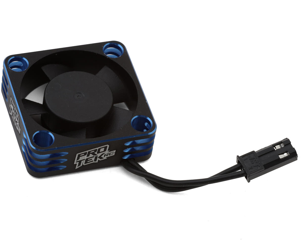 ProTek RC 30x30x10mm Aluminum High Speed HV Cooling Fan (Blue/Black) - PTK-2112