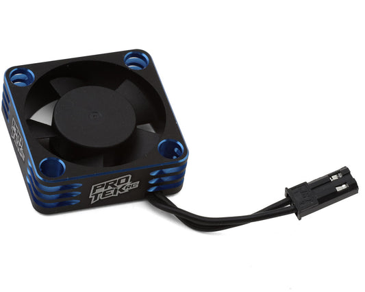 ProTek RC 30x30x10mm Aluminum High Speed HV Cooling Fan (Blue/Black) - PTK-2112