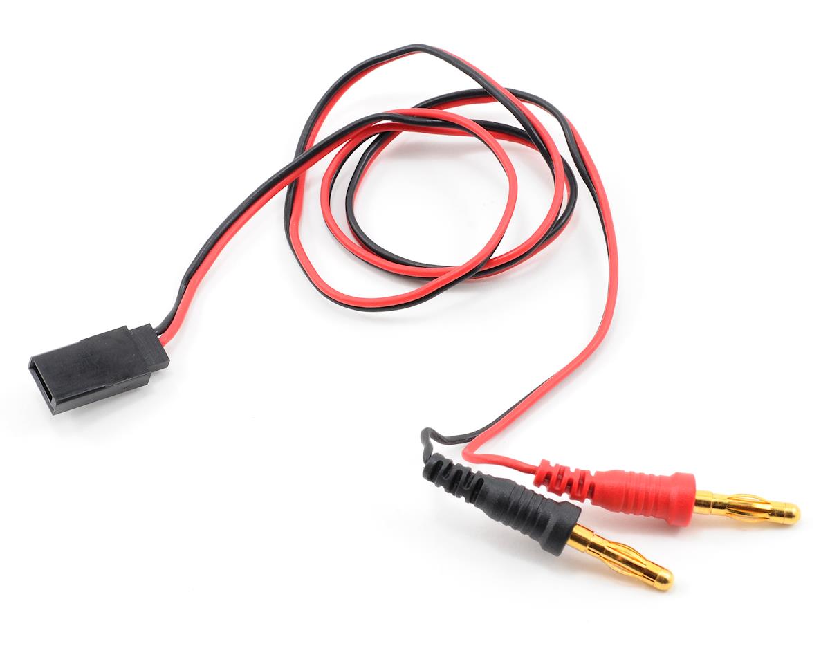 ProTek RC Receiver Charge Lead (Futaba Female to 4mm Banana Plugs) - PTK-5213