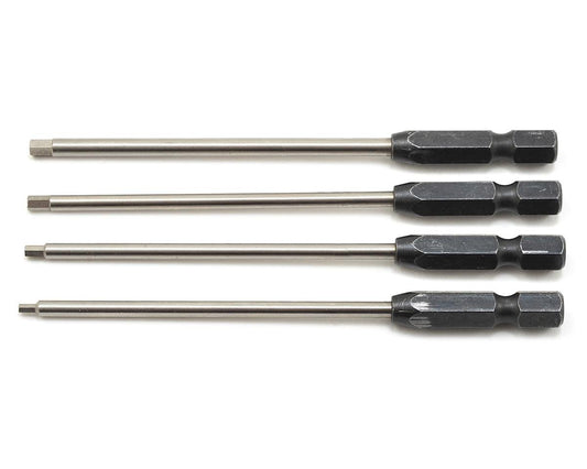 ProTek RC "TruTorque" Metric 1/4" Power Drill Tip Set (4) (1.5, 2.0, 2.5, 3.0mm) - PTK-8243