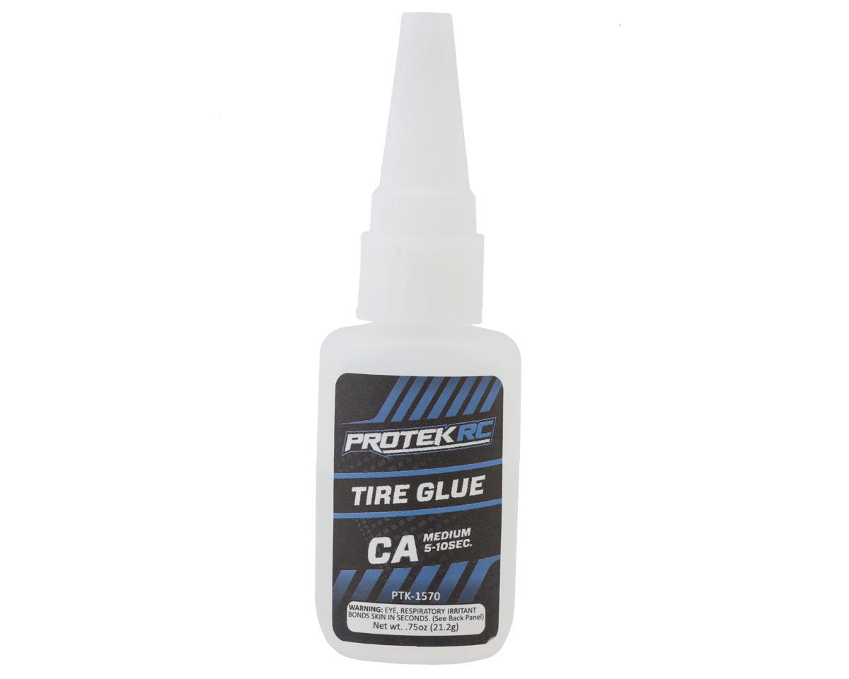 ProTek RC CA Tire Glue w/Glue Tip (Medium) (0.75oz) - PTK-1570
