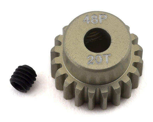 ProTek RC 48P Lightweight Hard Anodized Aluminum Pinion Gear (3.17mm Bore) (20T) - PTK-8607