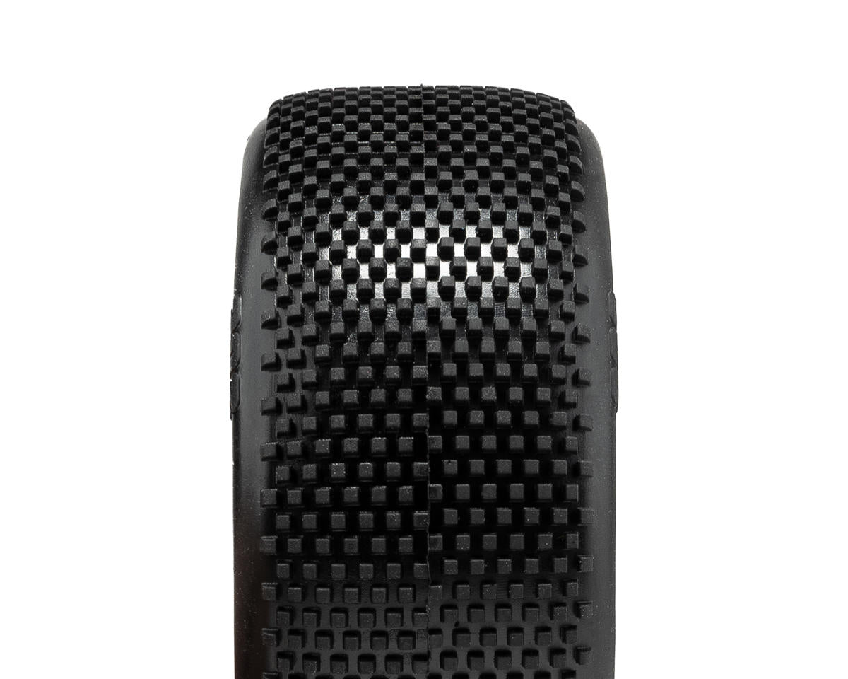 TZO Tires 202 1/8 Buggy Non-Glued Tire Set (White) (4) (Soft) - TZO-TZ202S-W-N