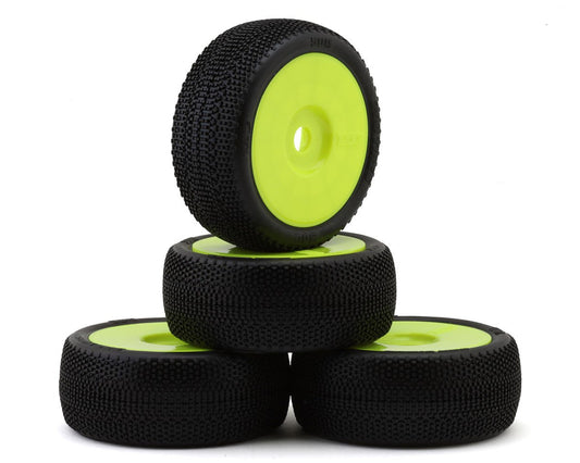 TZO Tires 500 1/8 Buggy Non-Glued Tire Set (Yellow) (4) (Super Soft)