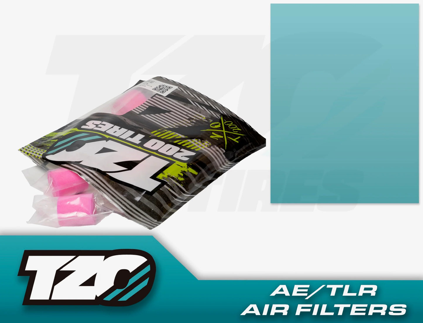 AE/TLR/Tekno Style Pre-Oiled Air Filter Foam (Pack of 10)