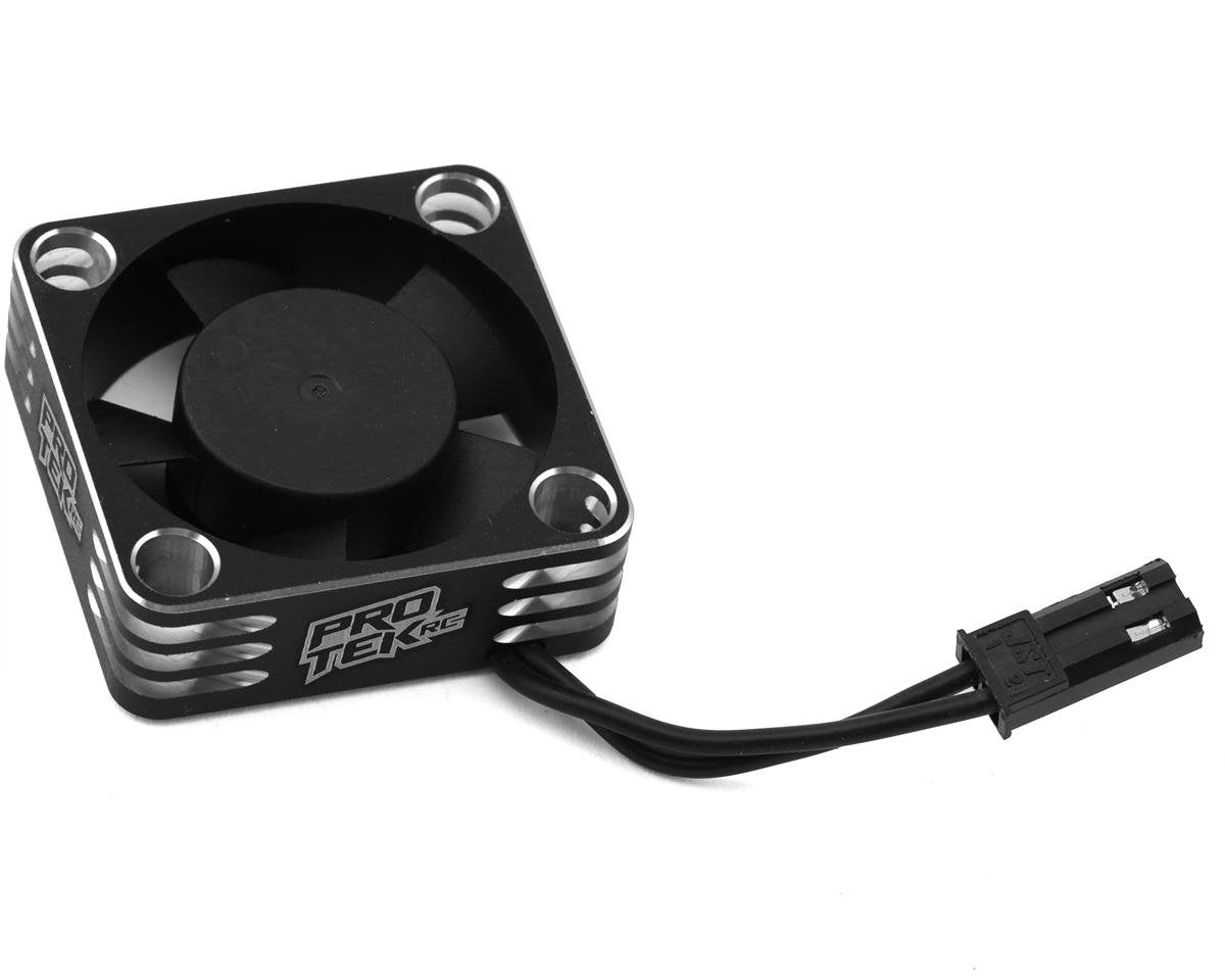 ProTek RC 30x30x10mm Aluminum High Speed HV Cooling Fan (Silver/Black) - PTK-2111