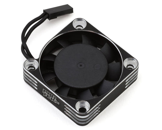 ProTek RC 40x40x10mm Aluminum High Speed HV Cooling Fan (Silver/Black) - PTK-2115
